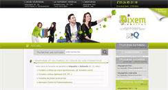 Desktop Screenshot of pixem-institut.com